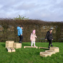 Wooden Physical Development Set  hi-res